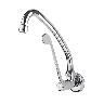 Llave Clinica Para Lavadero Pared - Plateado
