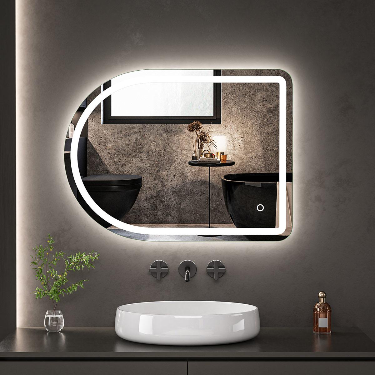 Espejo Lauren Con Luz Led Para Baño