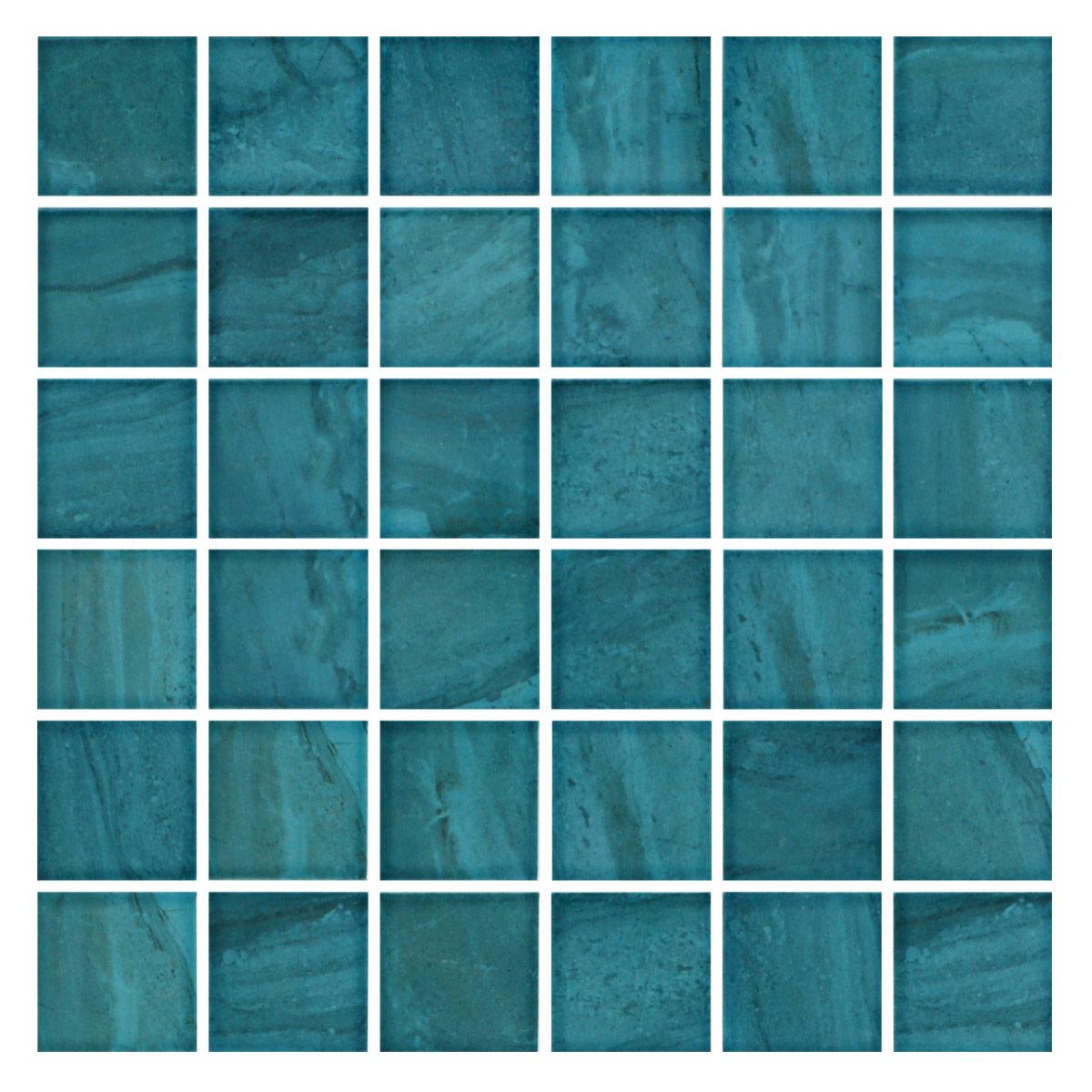 Porcelanato Caribbean Verde Brillante - 30.6X30.6 cm - 1.87 m2