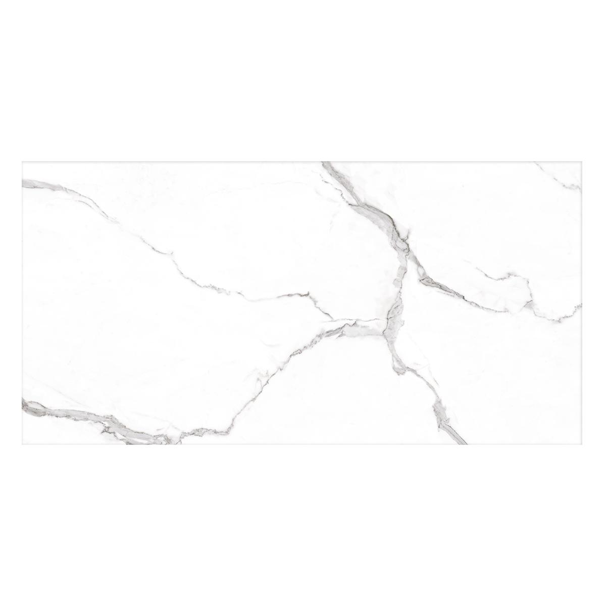 Porcelanato Quartz Calacatta Gris Brillante - 60X120 cm - 2.16 m2