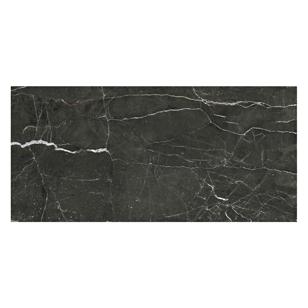 Mayólica Sahara Negro Satinado Mate - 43.2 x 91 cm - 1.96 m2