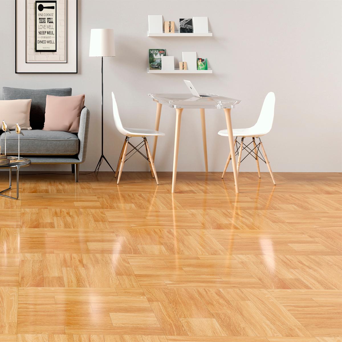 Gres Porcelánico Manaos Madera Beige Gloss PB - 60 x 60 cm - 1.44 m2