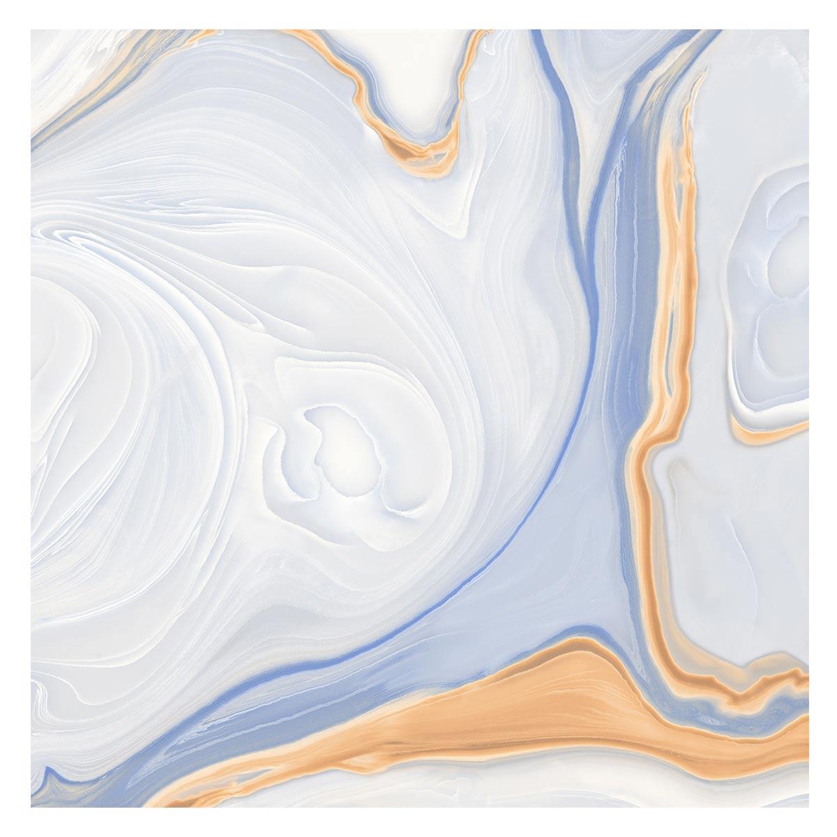 Porcelanato Aquarella Blue Pulido - 60X60 cm - 1.44 m2