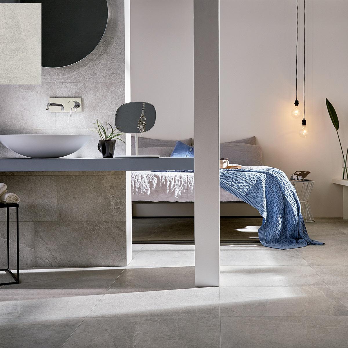 Porcelanato X Rock Blanco Mate - 60X60 cm - 1.08 m2