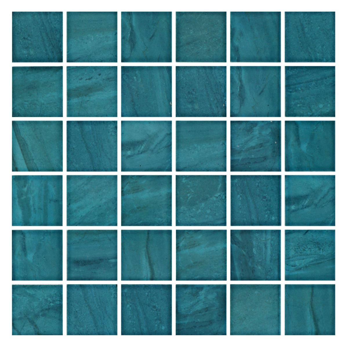 Porcelanato Caribbean Verde Brillante - 30.6X30.6 cm - 1.87 m2