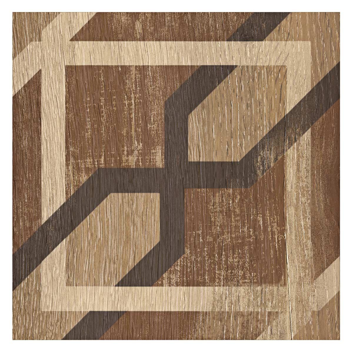 Porcelanato Hidraulicwood Moka Mate - 20x20 - 0.60 m2