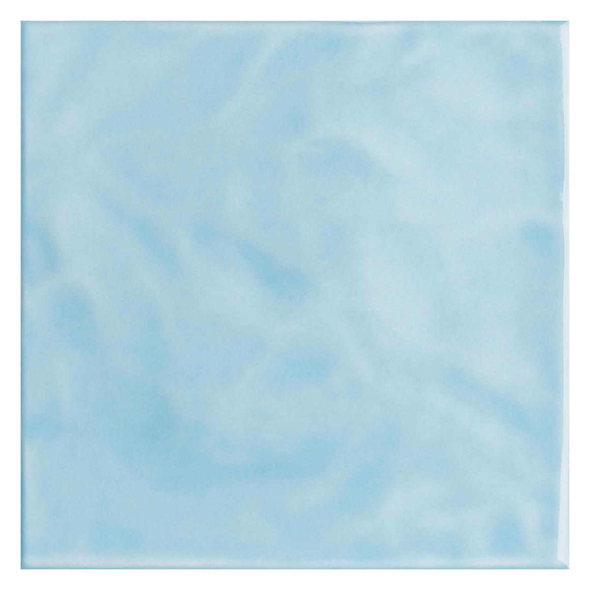 Mayólica Ceu Onda Azul Brillante - 20 x 20 cm - 1.48 m2