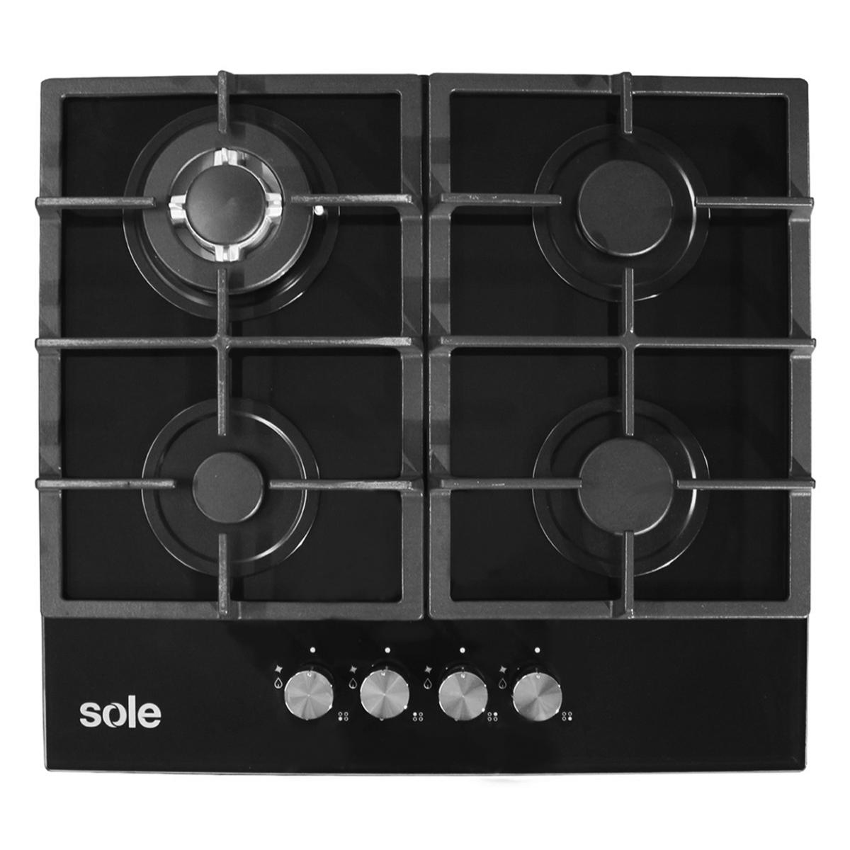 Cocina Empotrable SOLCO045V2 Encendido Elétrico - Negro