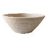 Bowl Elíptica Surco Para Sobreponer - Gris