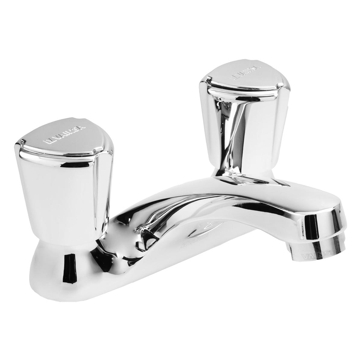 Mezcladora Mares Para Lavatorio - Plateado