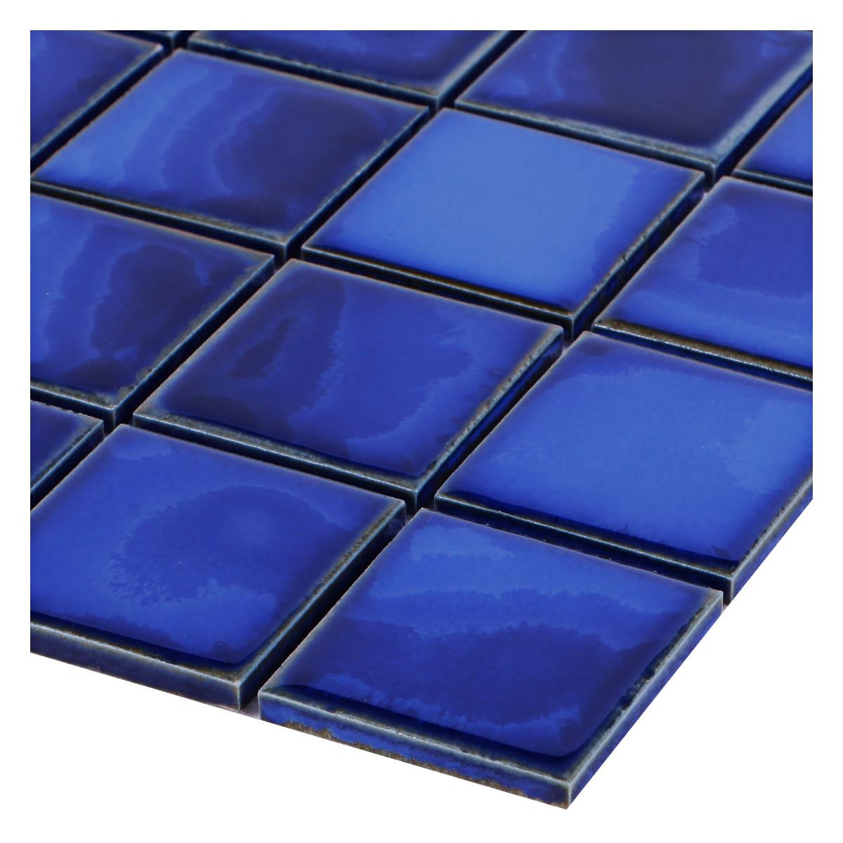 Porcelanato Caribbean Azul Brillante - 30.6X30.6 cm - 1.87 m2