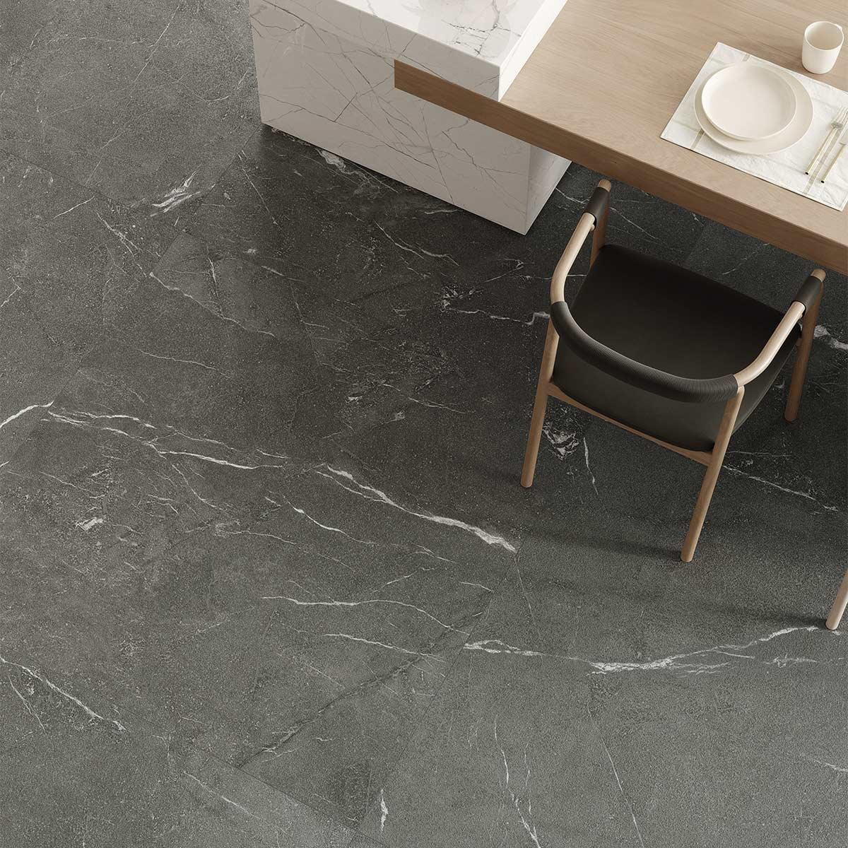 Porcelanato Negres Gris Oscuro Mate - 60x120 cm - 2.88 m2