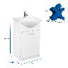 Mueble Para Baño Vanitory Gemma - Blanco
