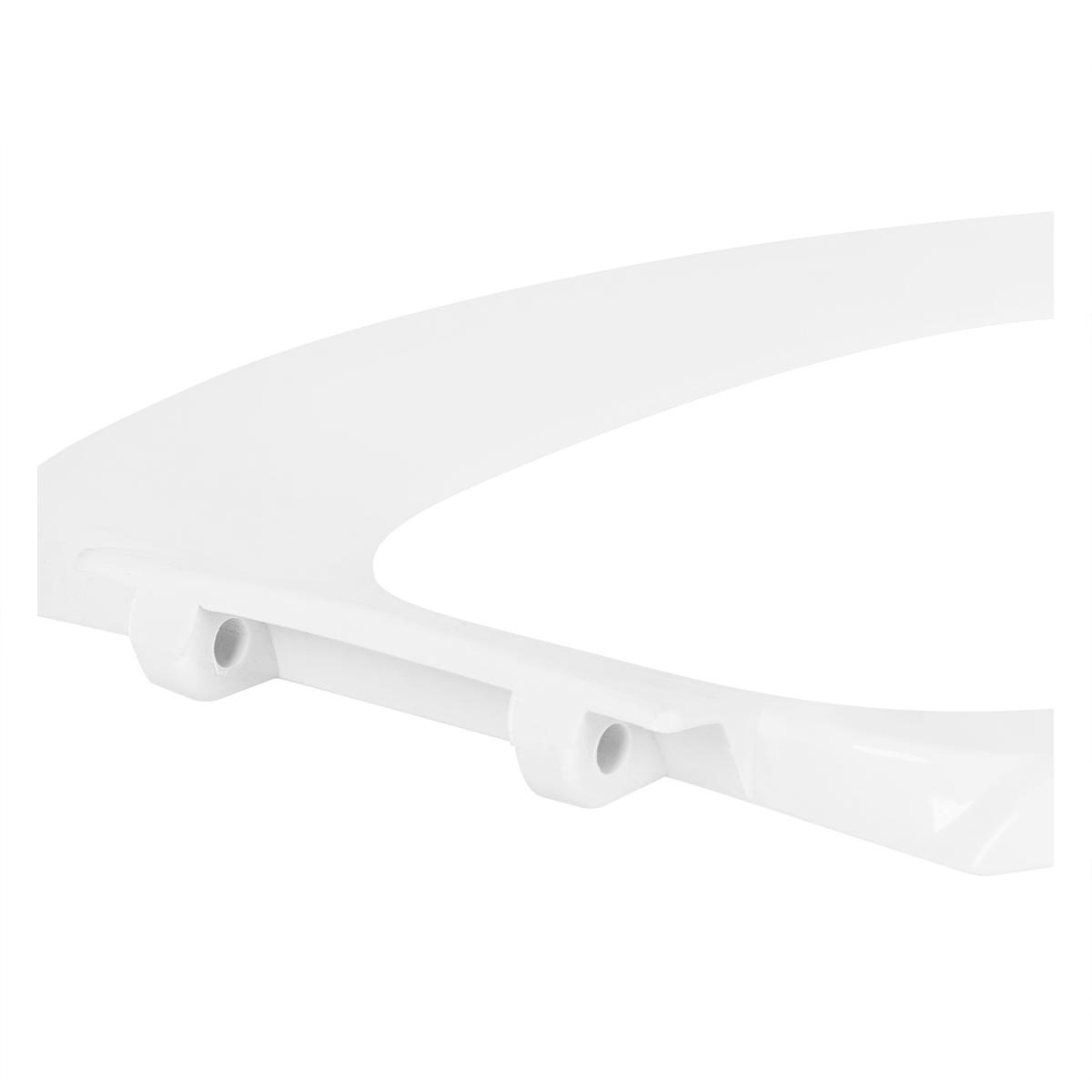 Asiento Pentaflux Caída Lenta Sin Tapa - Blanco