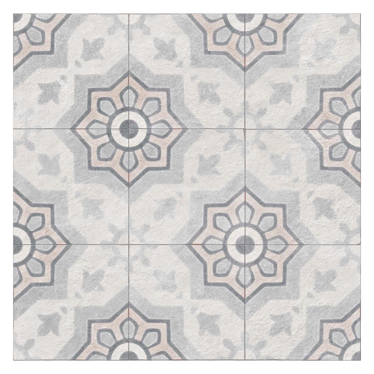 Porcelanato Milos Multicolor Mate - 60X60 cm - 1.44 m2