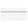 Mayólica Quadrate Blanco Brillante - 30X60 cm - 1.62 m2