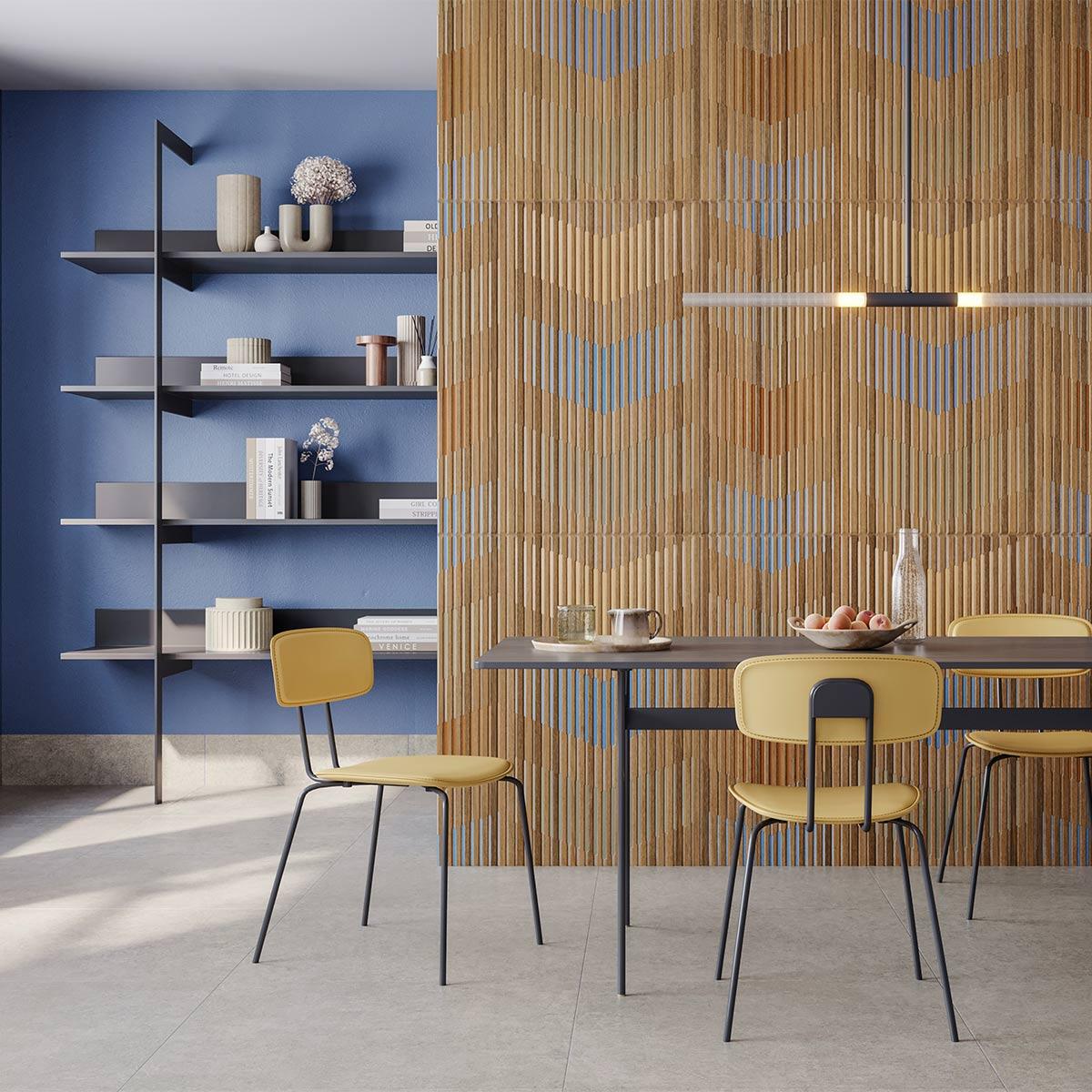 Porcelanato Groove Mix Mate Rectificado - 100 x 100 cm - 2.00 m2