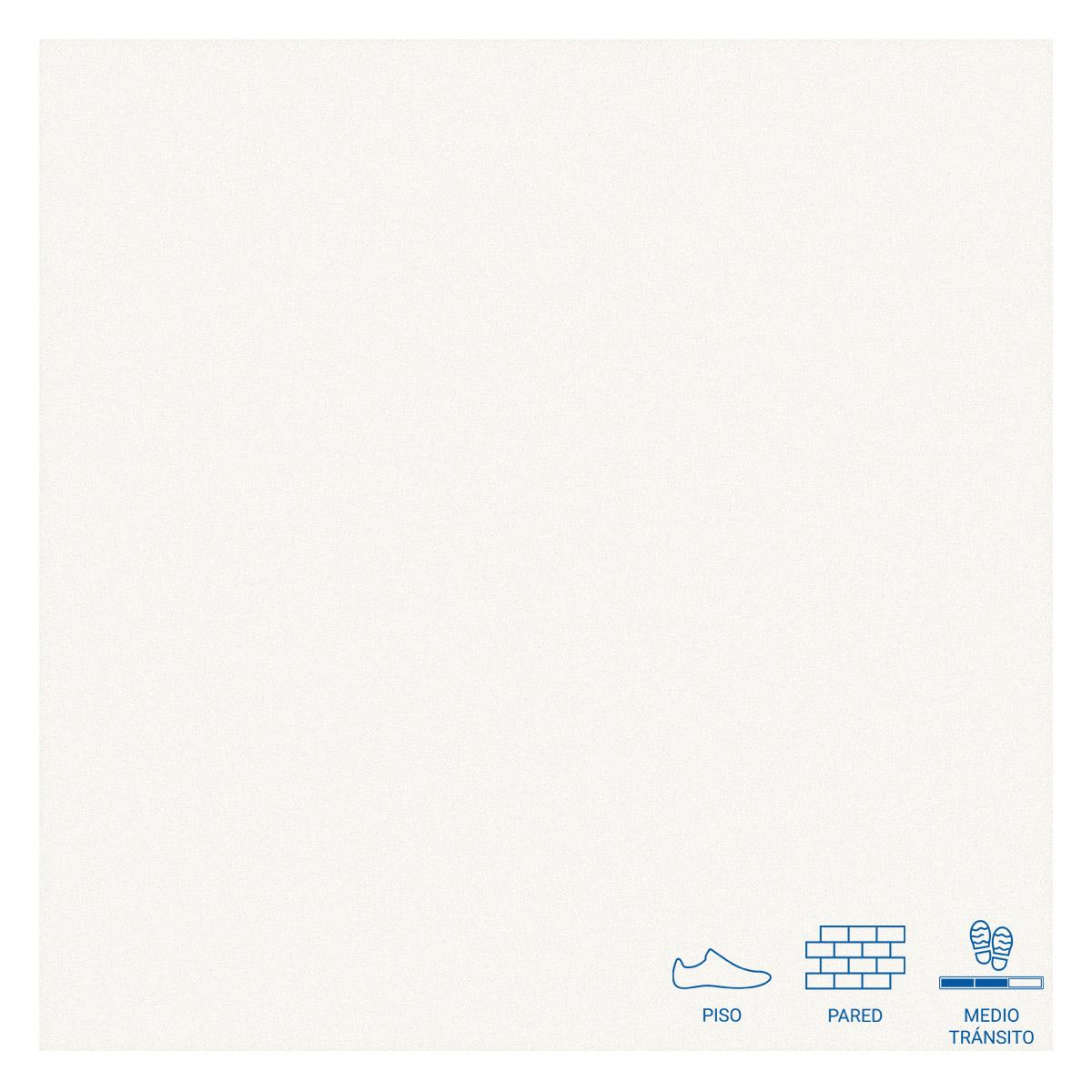 Piso America Blanco Satinado - 45X45 cm - 2.03 m2