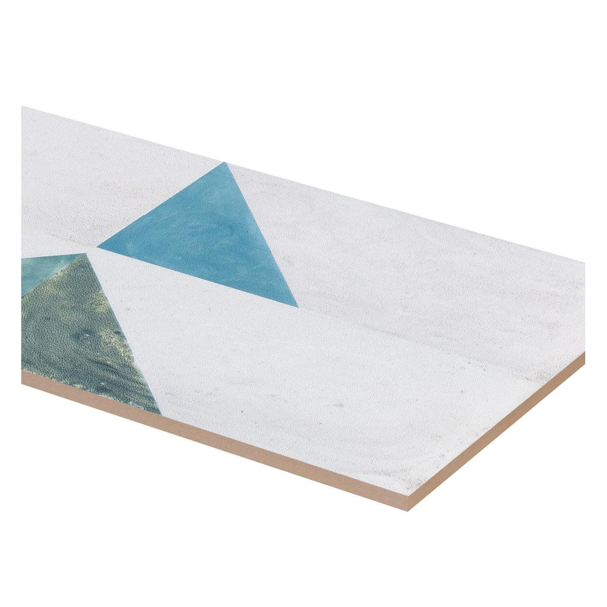 Listelo Brick Vermont Turquesa - 7.5 x 15 cm