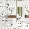 Porcelanato Oyama Blanco/Verde Brillante - 60X120 cm - 1.44 m2