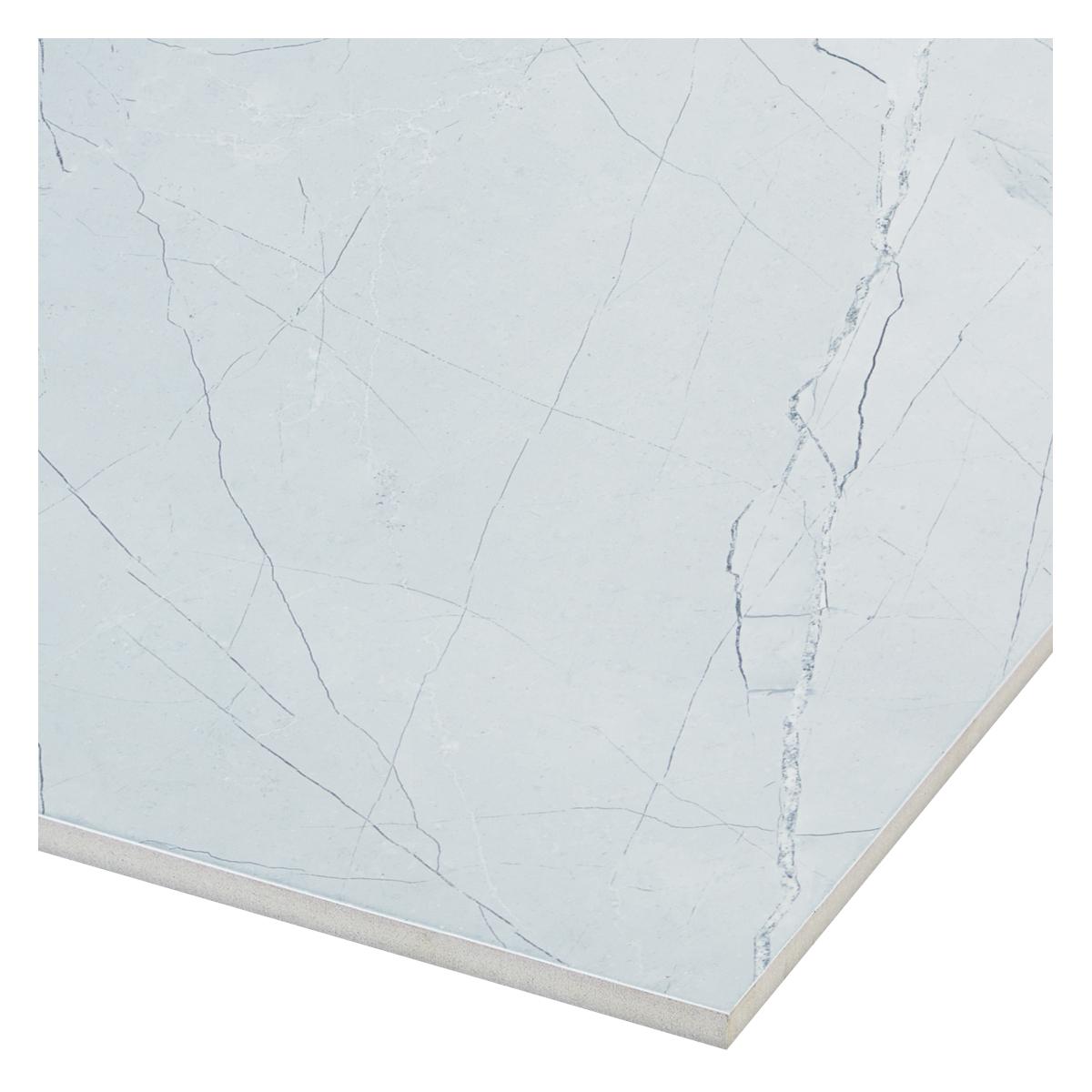 Porcelanato Armani Gris Claro Brillante - 60X60 cm - 1.44 m2