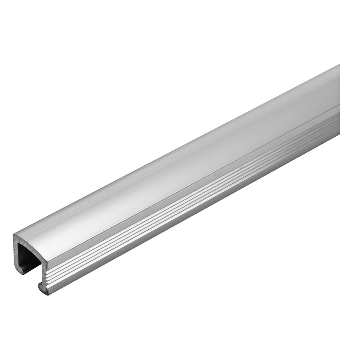 Listelo Rodoplast Aluminio Tipo U 10Mm X 2.40M