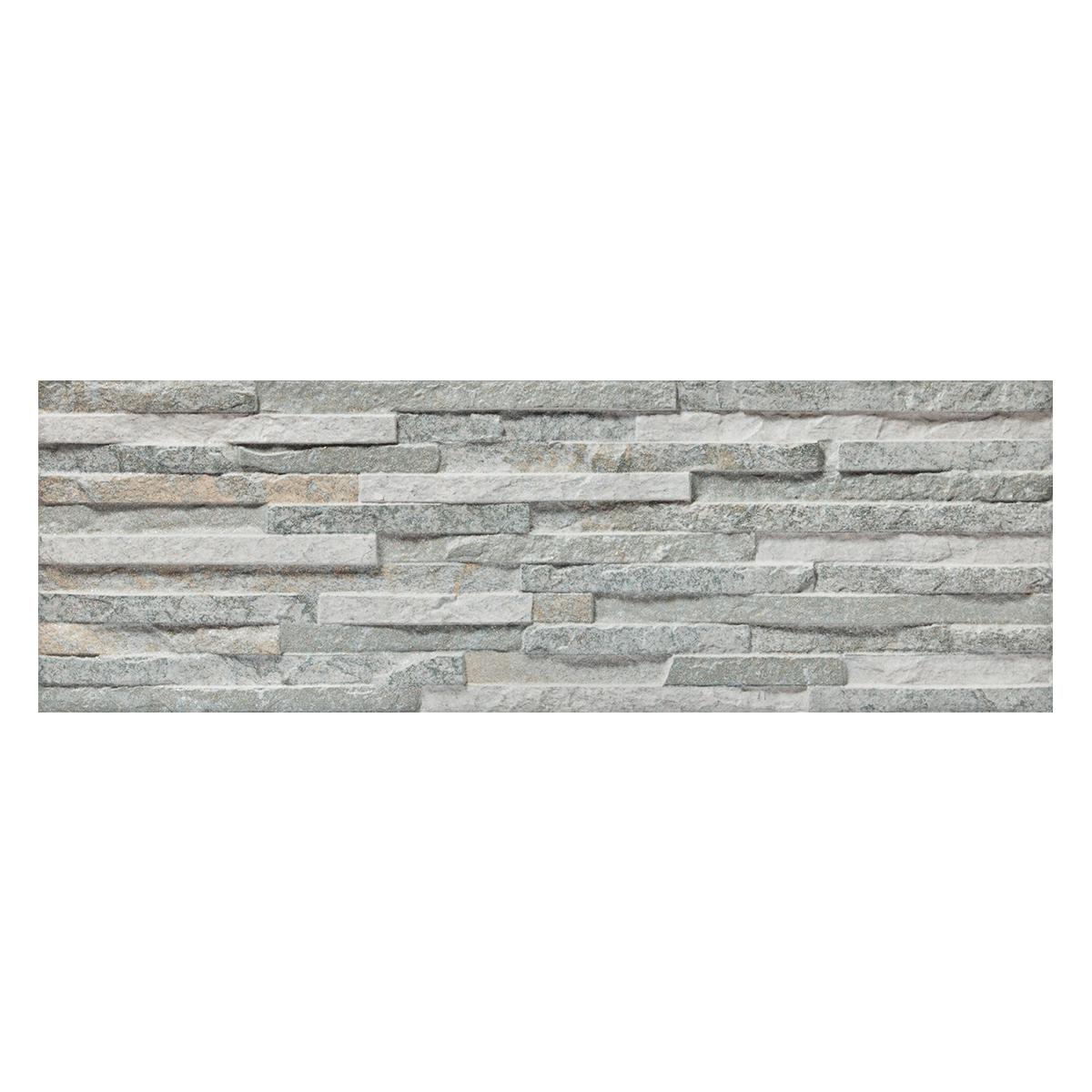 Porcelanato Aspen Gris Mate - 17X52 cm - 0.89 m2
