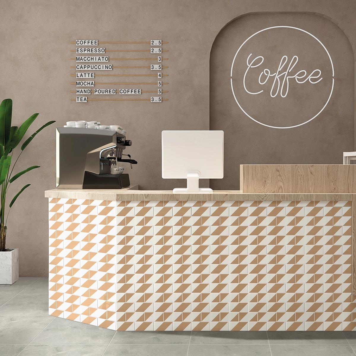 Listelo Brick Diagonal Beige - 7.5 x 15 cm