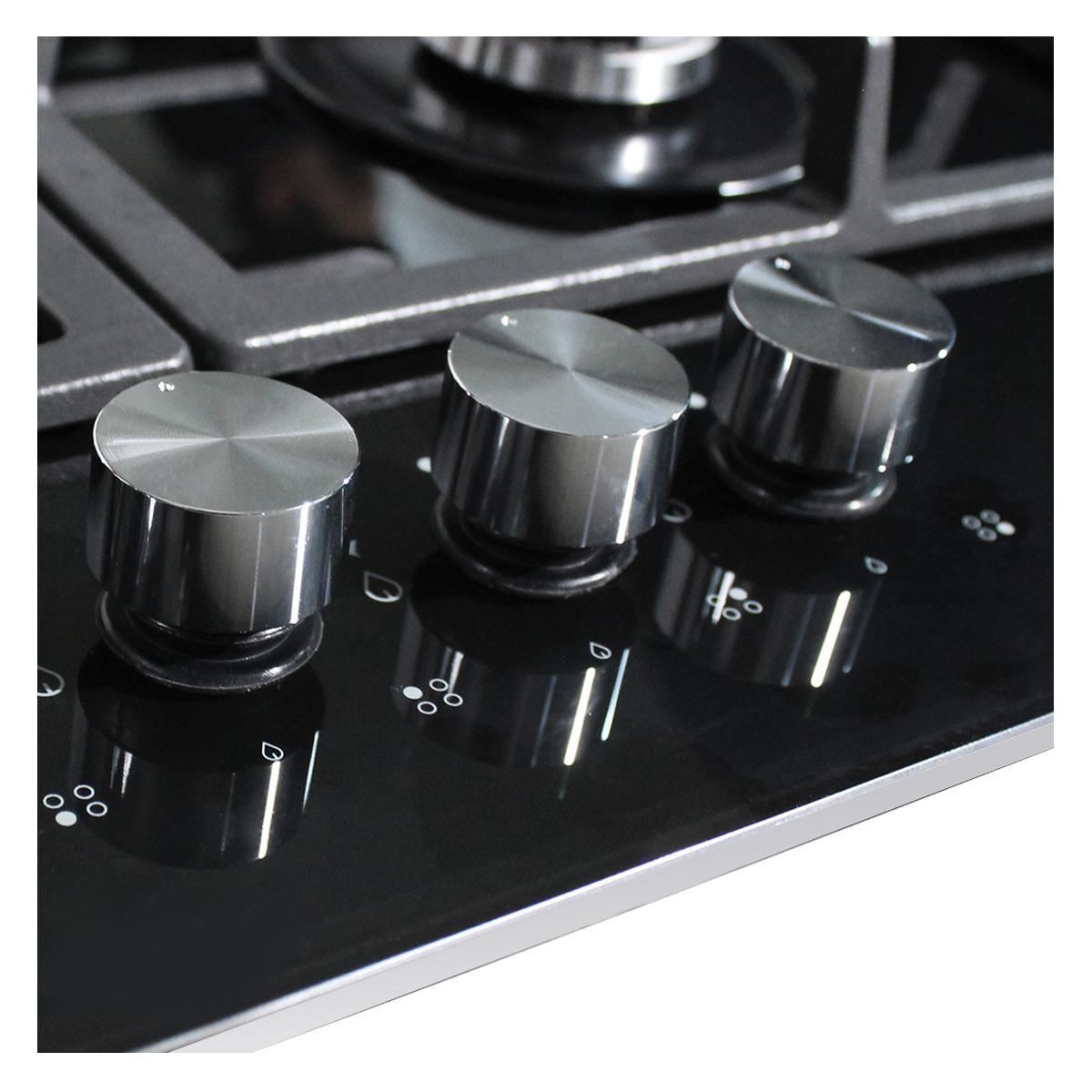 Cocina Empotrable SOLCO045V2 Encendido Elétrico - Negro