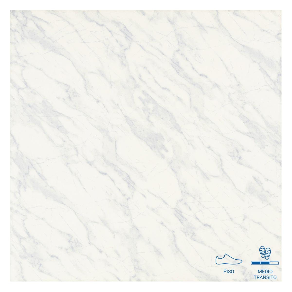 Piso Andrea Azul Brillante - 45X45 cm - 2.44 m2