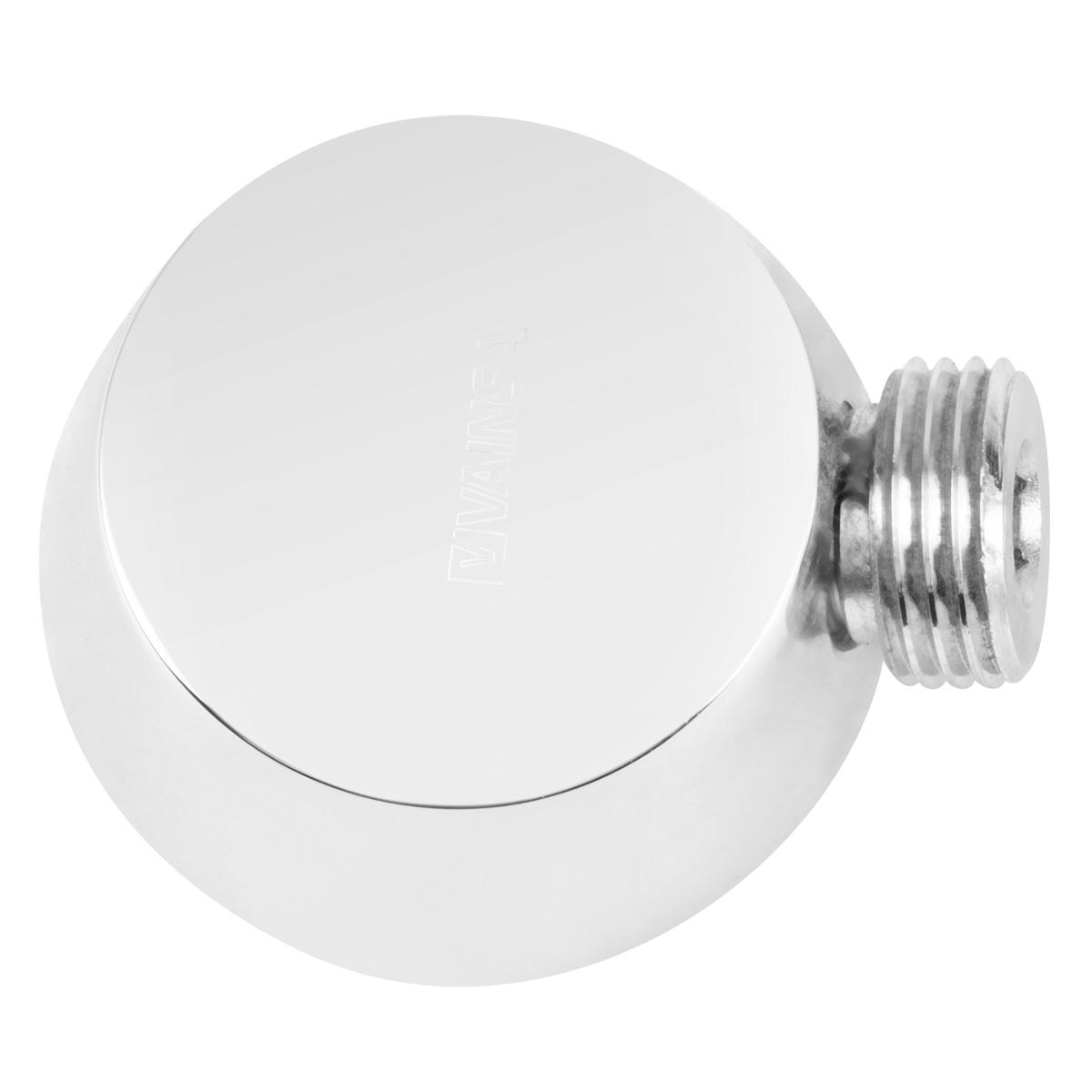 Conexión Angular de 1/2" Cromo p/ducha telef. O bidet