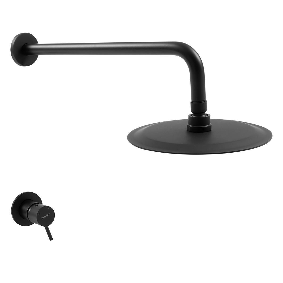 Monocomando Holland Max Para Ducha - Negro