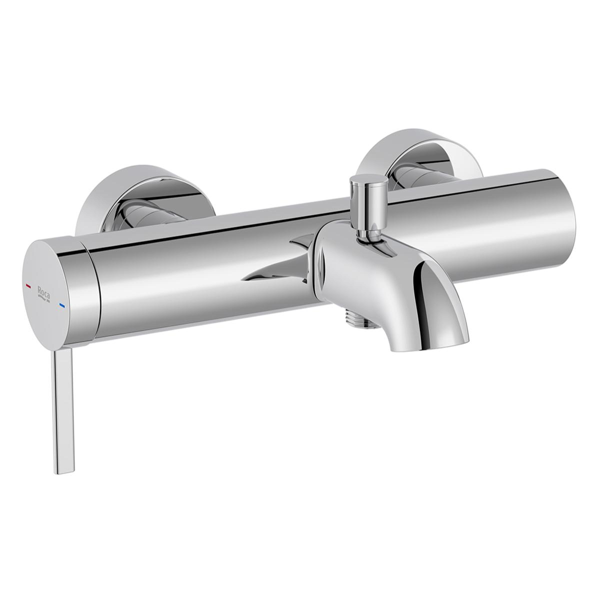 Monocomando Ona Para Ducha - Plateado