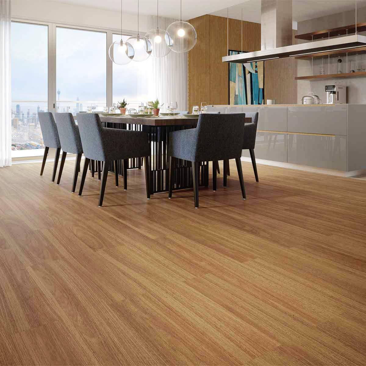 Piso Laminado Nature Freijo Puro AC4 Marrón Mate - 18.7X134 cm - 2.50 m2