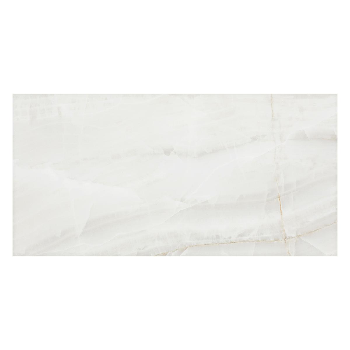 Porcelanato Perola Blanco Brillante - 59.4X118.2 cm - 1.39 m2