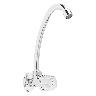 Llave Italgrif Bavaro De Lavadero A La Pared C/ Pico Giratorio De 5/8" Cromado Th2
