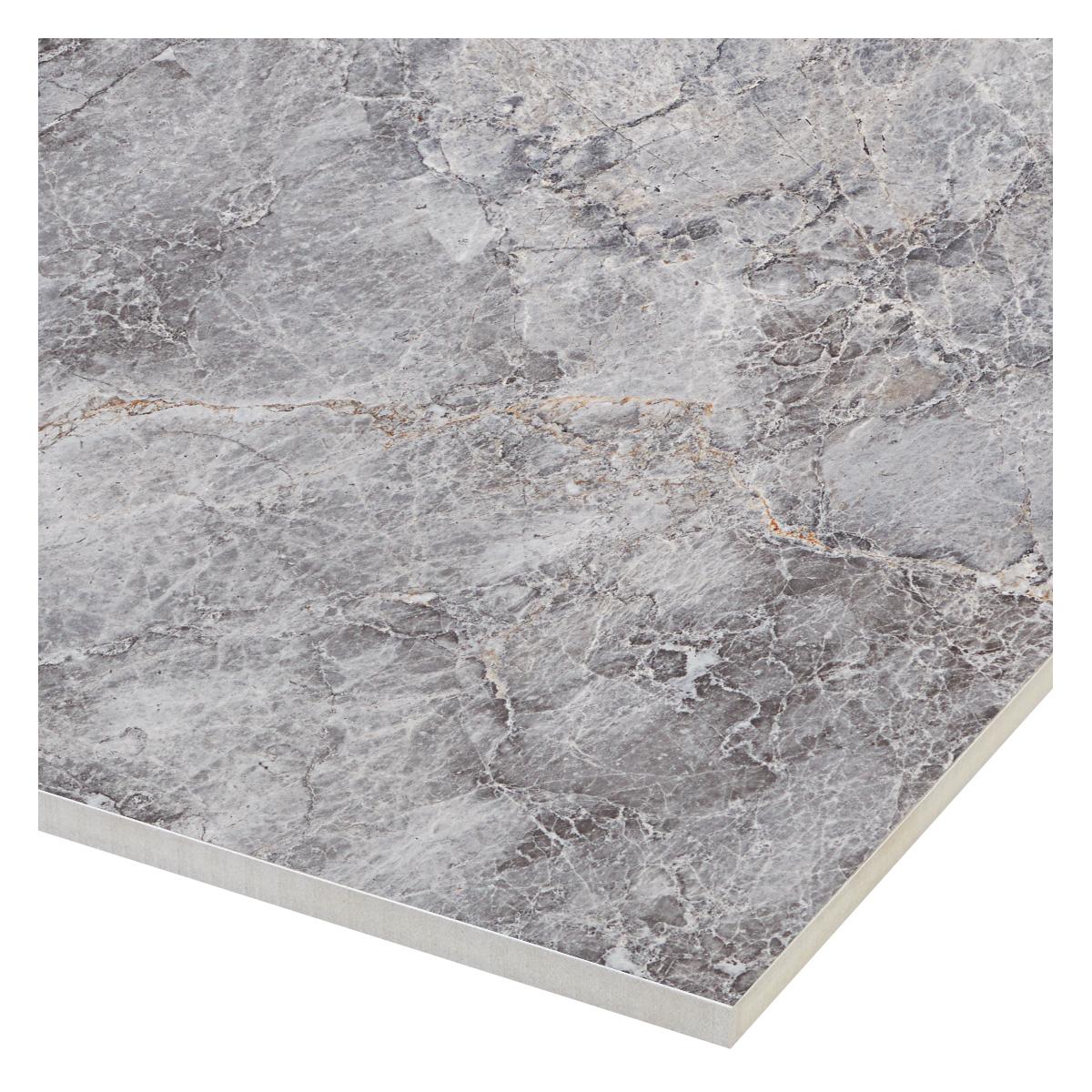 Porcelanato Mersion Gris Pulido - 60X60 cm - 1.44 m2