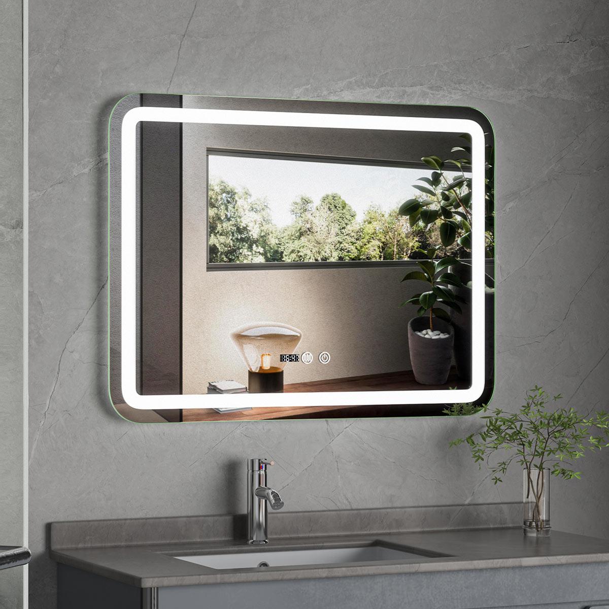 Espejo Zarla Con Luz Led Para Baño