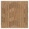 Porcelanato Groove Brown Mate Rectificado - 100 x 100 cm - 2.00 m2