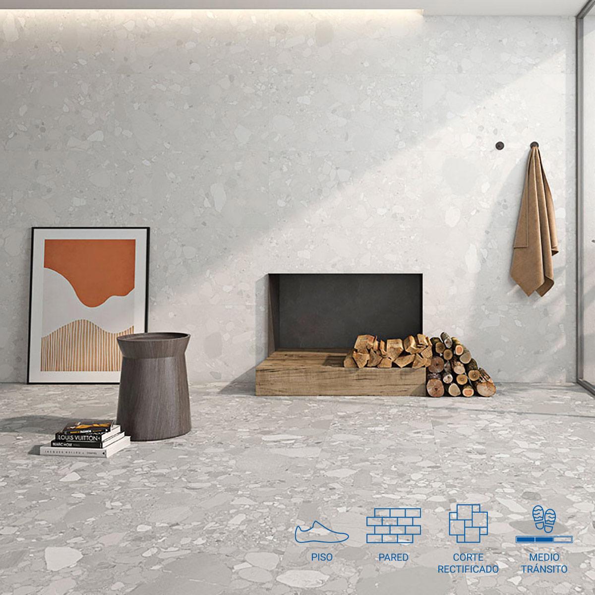 Porcelanato Colorado Perla Mate - 60X60 cm - 1.44 m2