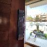 Cerradura Digital Push Pull K9 Para Residencial - Aluminio