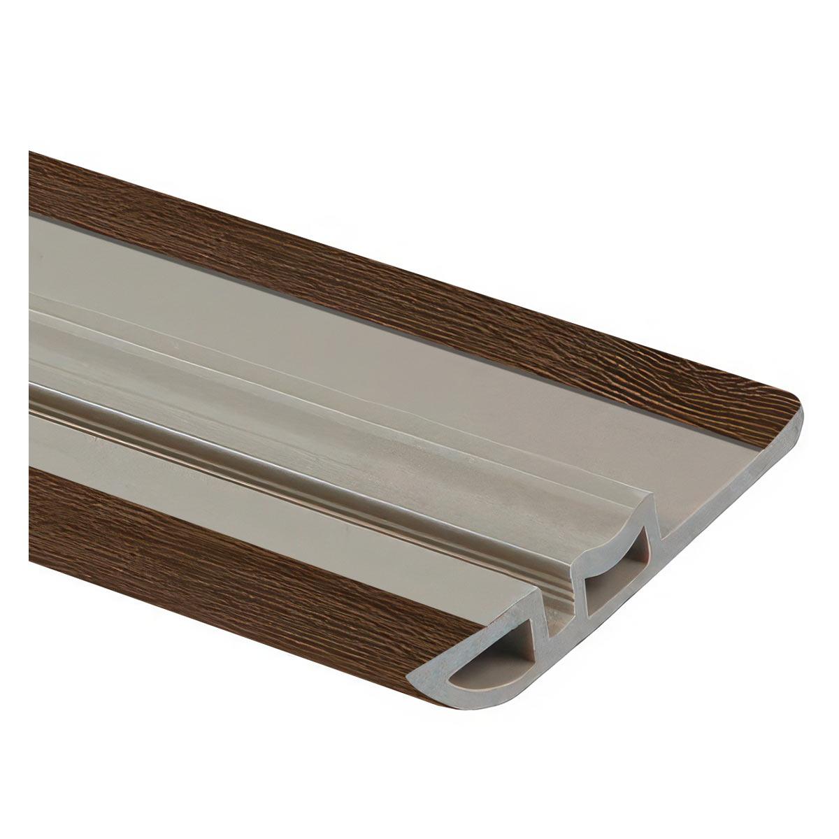 Perfil De Transición Foresta Chocolate Mate - 4.5X240 cm