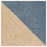 Porcelanato Keraben Terracota Modul Paja-Azul Mate. No Rect. Dest. 20X20 Caja 0.60 M2