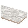 Mayólica Lista Nest Blanco Mate - 30X90 cm - 1.08 m2