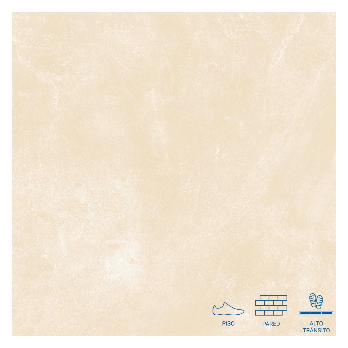 Gres Porcelánico Natural Hueso Mate - 61X61 cm - 1.48 m2