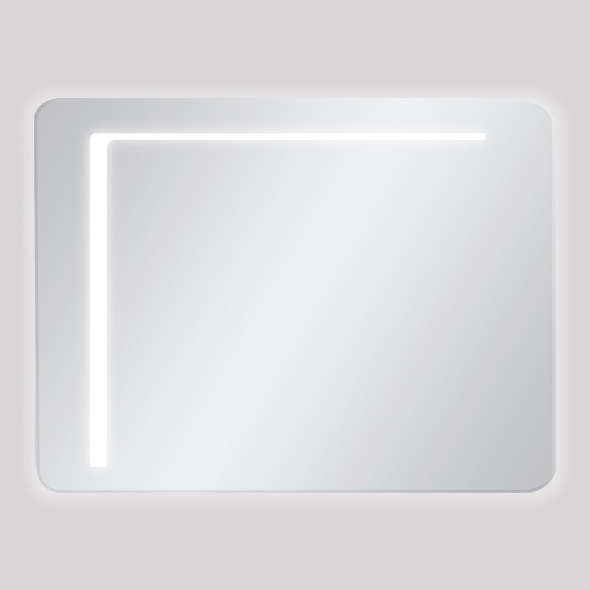 Espejo Square 2 Cristal Luz LED