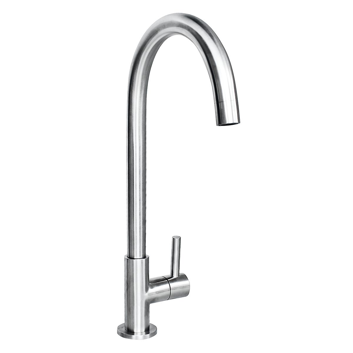 Llave Inox Para Cocina - Plateado