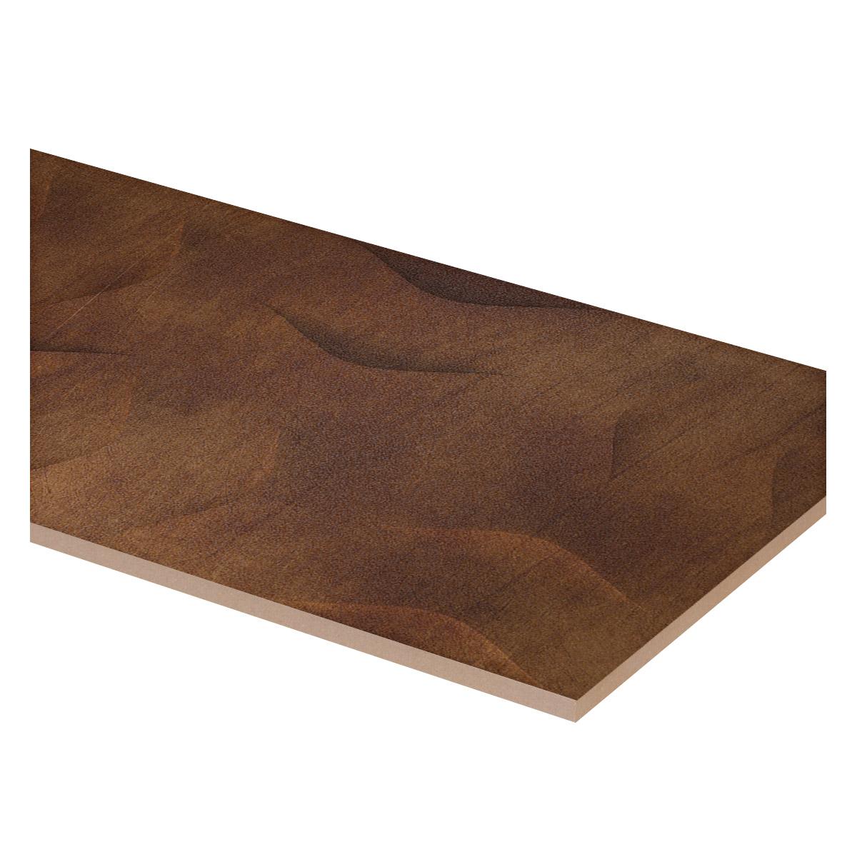 Porcelanato Luster Decor Brown - 29.1 x 117 cm - 1.36 m2