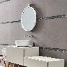 Listelo Midgar Gris Brillante - 45X3 cm - 1 pza