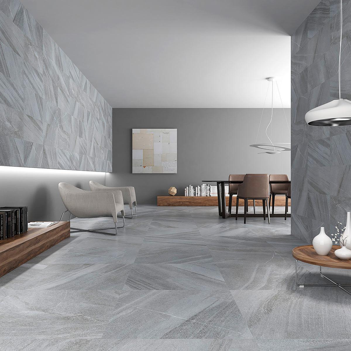 Porcelanato Clark Gris Mate - 60X60 cm - 1.44 m2